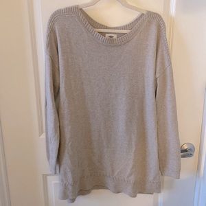 COPY - Grey Old Navy Tunic Sweater